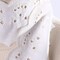 1 Yard Eyelet Ivory Cotton Lace Trim with Embroidered Scalloped Edge for Clothing Home and Crafts 2 Inch Wide